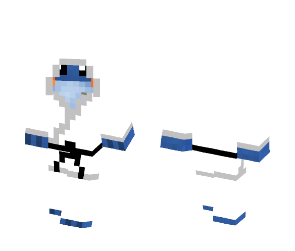 Robed Mudkip - Male Minecraft Skins - image 1