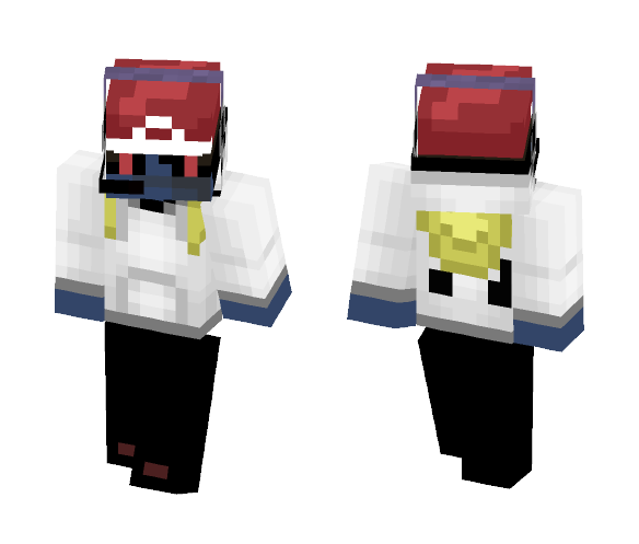 Blue Pokemon Trainer - Male Minecraft Skins - image 1