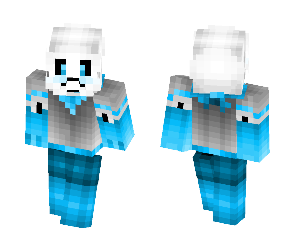 Underswap Sans - Male Minecraft Skins - image 1