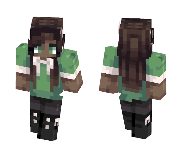 100 | Noelle (Tysm for popreel!) - Interchangeable Minecraft Skins - image 1