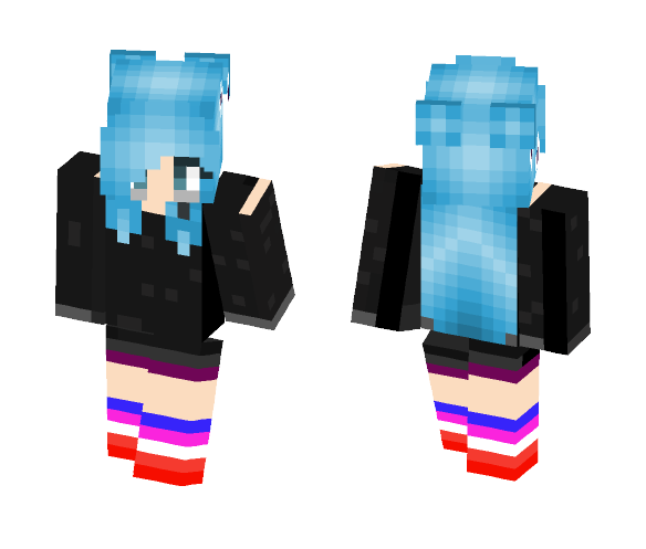 fuzzy sweater - Female Minecraft Skins - image 1