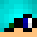 Blue haired cool boy - Boy Minecraft Skins - image 3
