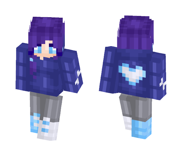 Indigo - Female Minecraft Skins - image 1