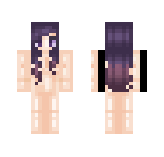 Dark Blue to Purple Ombre Hair Base