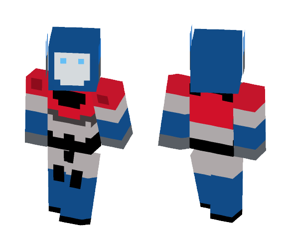 Optimus Prime - Male Minecraft Skins - image 1