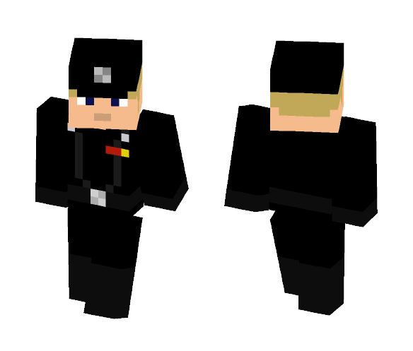 Tie fighter Commander - Male Minecraft Skins - image 1