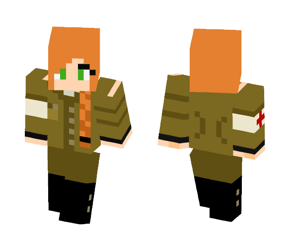 Marusia "Ogoniok" - Female Minecraft Skins - image 1