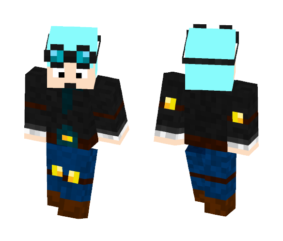 Download Free Dantdm TheDiamondMinecart Skin for Minecraft image 1 Dantdm TheDiamondMinecart - Male Minecraft Skins - image 1