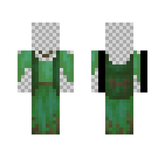 Request - Green and Brown Dress