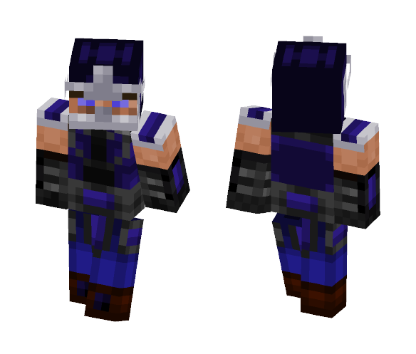 Download Free Shen - League of Legends Skin for Minecraft image 1 Shen - League of Legends - Male Minecraft Skins - image 1