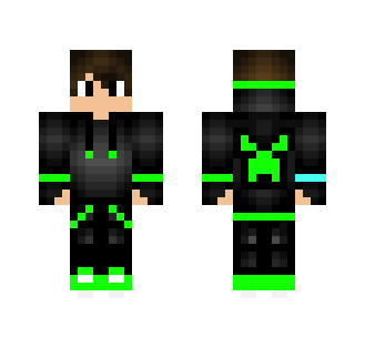 Green And Black Creeper
