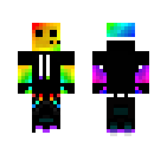 Rainbow Guy - Male Minecraft Skins - image 2