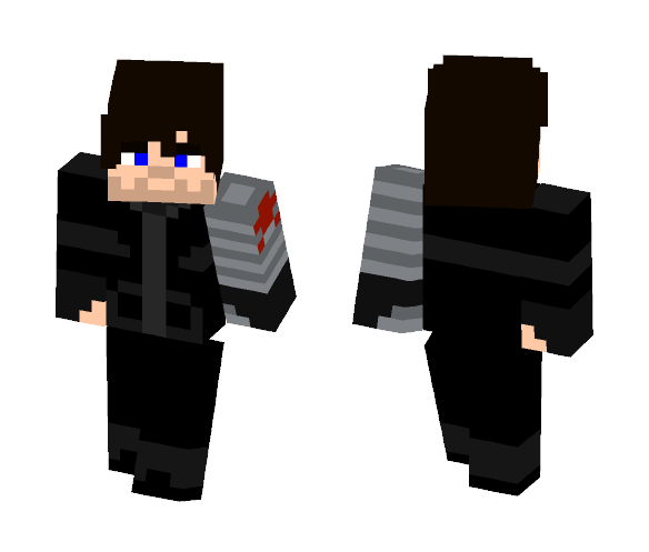 Civil Wars The Winter Soilder - Male Minecraft Skins - image 1
