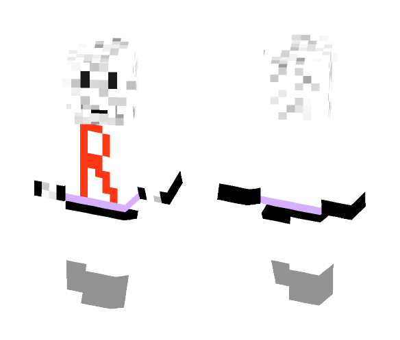 PokeTale Papyrus - Male Minecraft Skins - image 1