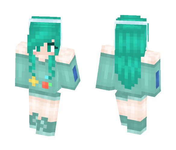 BMO Girl Adventure Time - Girl Minecraft Skins - image 1