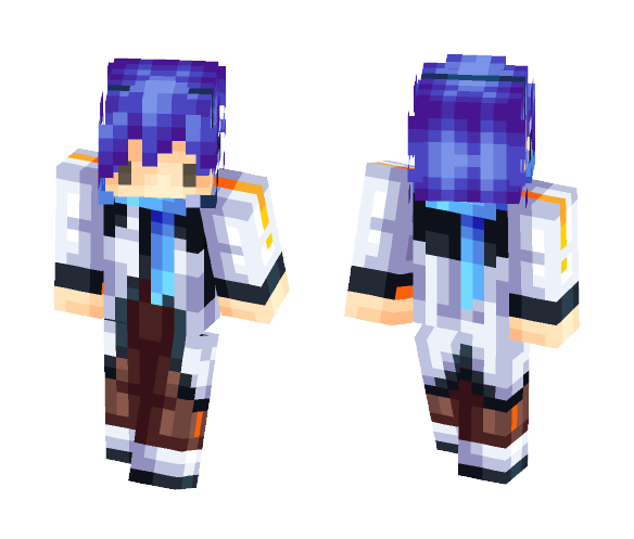 ѕσσηtу▶Chibi_Kaito - Male Minecraft Skins - image 1