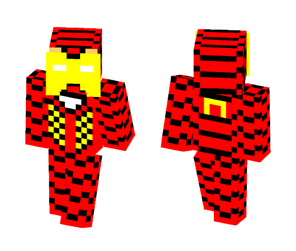 Iron Man Mk 6 - Iron Man Minecraft Skins - image 1