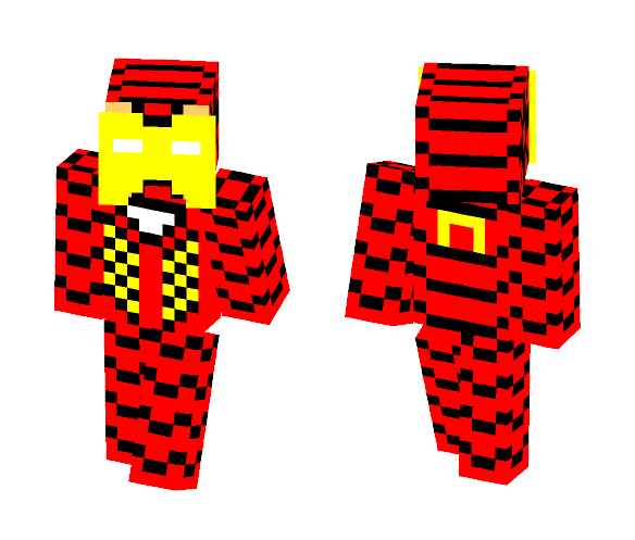 Download Free Iron Man Mk 6 Skin for Minecraft image 1 Iron Man Mk 6 - Iron Man Minecraft Skins - image 1