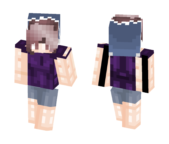 Download Free I was bored ~ ρας†εΙ Skin for Minecraft image 1 I was bored ~ ρας†εΙ - Female Minecraft Skins - image 1