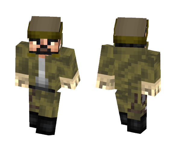 Rebel biker Scout - Male Minecraft Skins - image 1