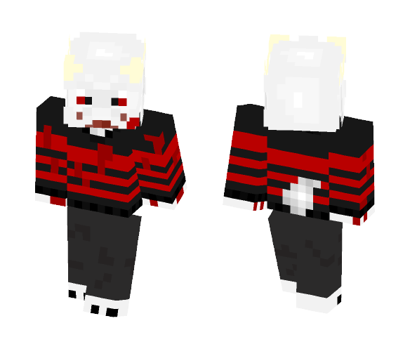 Horrortale Asriel - Male Minecraft Skins - image 1