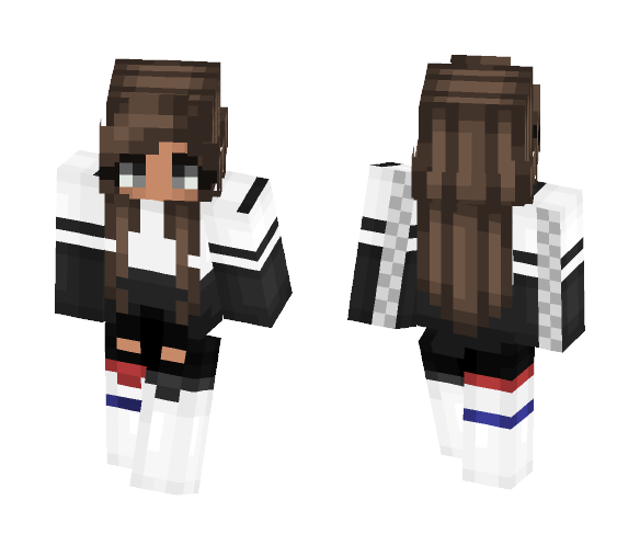 Barely USA ~FliesAway - Female Minecraft Skins - image 1