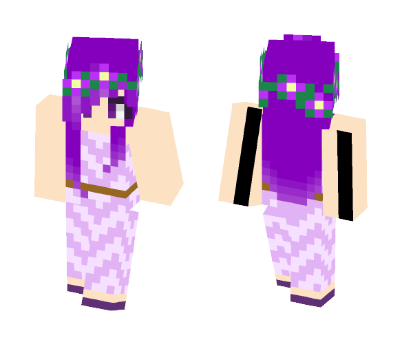 Purple vacation - Female Minecraft Skins - image 1