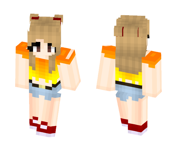 Summer Girl - Girl Minecraft Skins - image 1