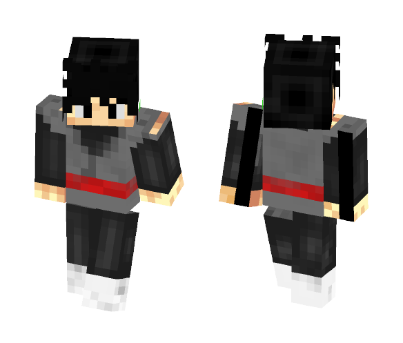 Black Goku - Male Minecraft Skins - image 1
