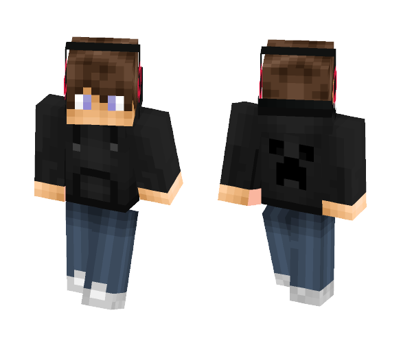 Hoodie Boy - Boy Minecraft Skins - image 1