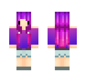 purple hair idk