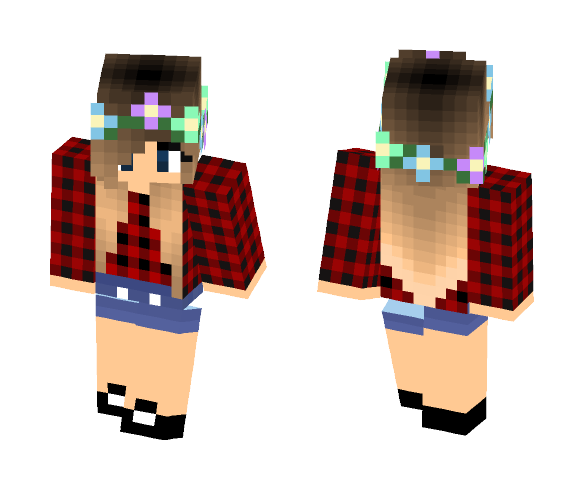 Cute girl - Cute Girls Minecraft Skins - image 1