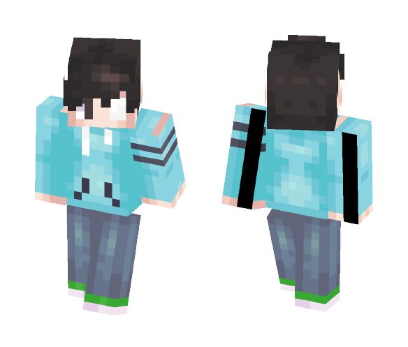 Download Free Kaneki Ken - Tokyo Ghoul Skin for Minecraft image 1 Kaneki Ken - Tokyo Ghoul - Male Minecraft Skins - image 1