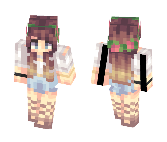 Download Free ♡How♡ Skin for Minecraft image 1 ♡How♡ - Female Minecraft Skins - image 1