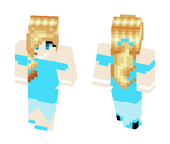 Download Free Party Girl Skin for Minecraft image 1 Party Girl - Girl Minecraft Skins - image 1