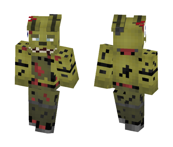 Springtrap (FNAF 3) - Male Minecraft Skins - image 1