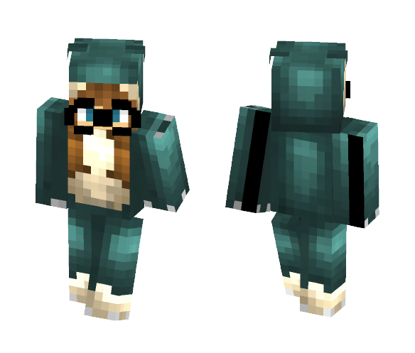 Download Free Girl Snorlax Skin Skin for Minecraft image 1 Girl Snorlax Skin - Girl Minecraft Skins - image 1