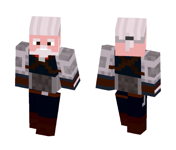 Download Free Geralt of Rivia Skin for Minecraft image 1 Geralt of Rivia - Male Minecraft Skins - image 1