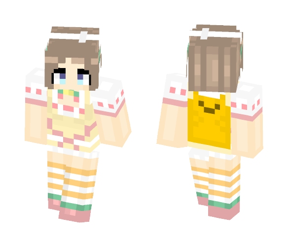 Download Free Minori (Senran Kagura Estivial) Skin for Minecraft image 1 Minori (Senran Kagura Estivial) - Female Minecraft Skins - image 1