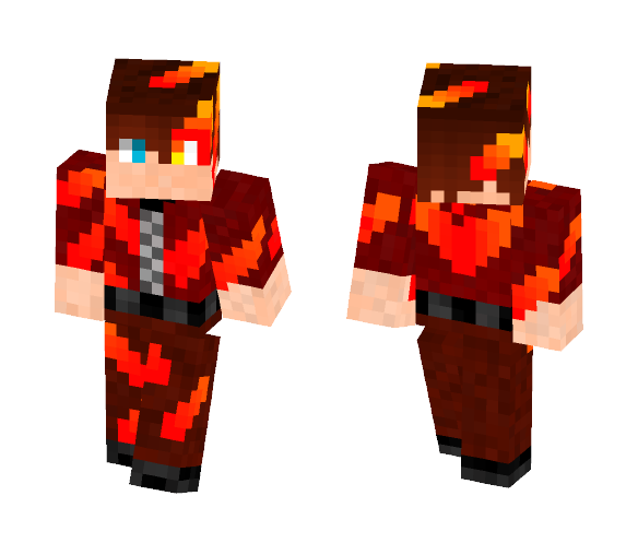 Phoenix virus infected guy - Male Minecraft Skins - image 1