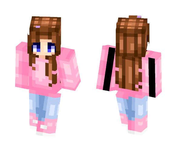 casual (better in 3D) - Female Minecraft Skins - image 1