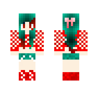 Green & Red Girl~ - Female Minecraft Skins - image 2