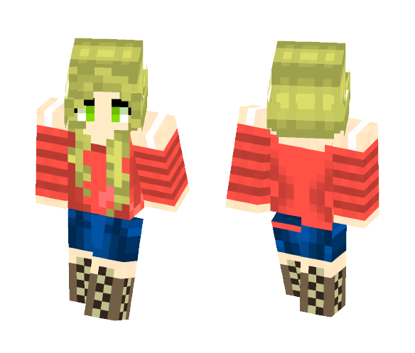 Stripes - Female Minecraft Skins - image 1