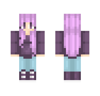 Pink purple k - Female Minecraft Skins - image 2