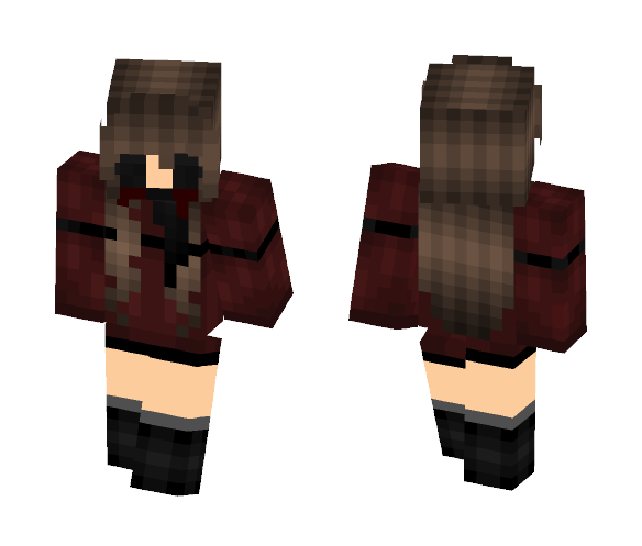 Scary Girl - Girl Minecraft Skins - image 1