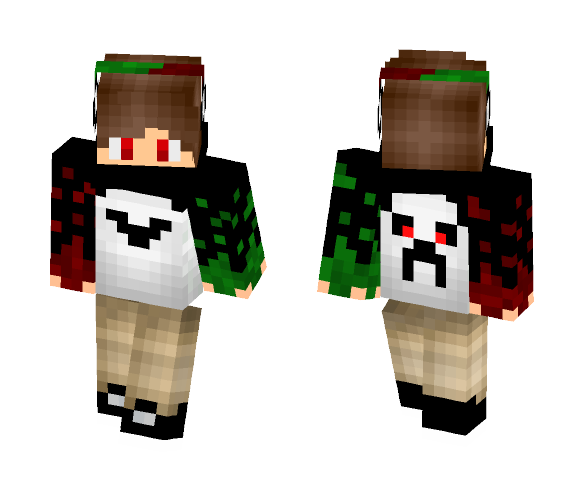 Creepy Gamer - Male Minecraft Skins - image 1