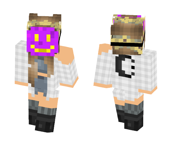 masked Xx__Firestar__xX - Female Minecraft Skins - image 1