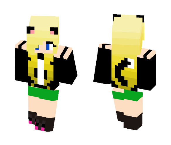 Cat Girl - Cat Minecraft Skins - image 1
