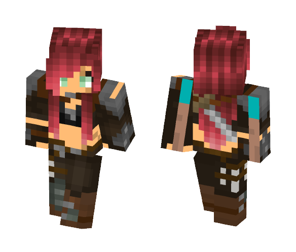 Download Free Katarina - League of Legends Skin for Minecraft image 1 Katarina - League of Legends - Female Minecraft Skins - image 1