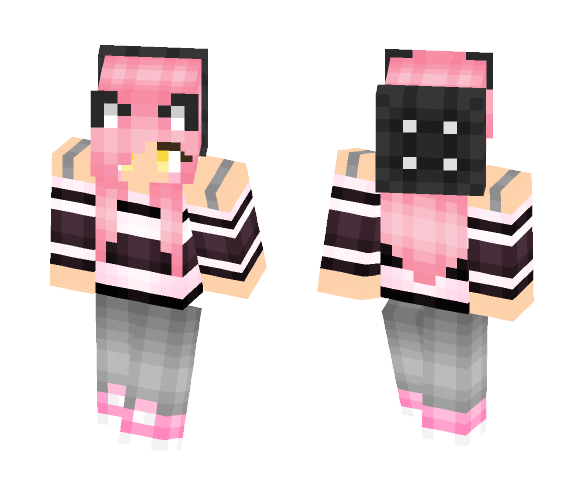 Neko Girl v2 - Girl Minecraft Skins - image 1